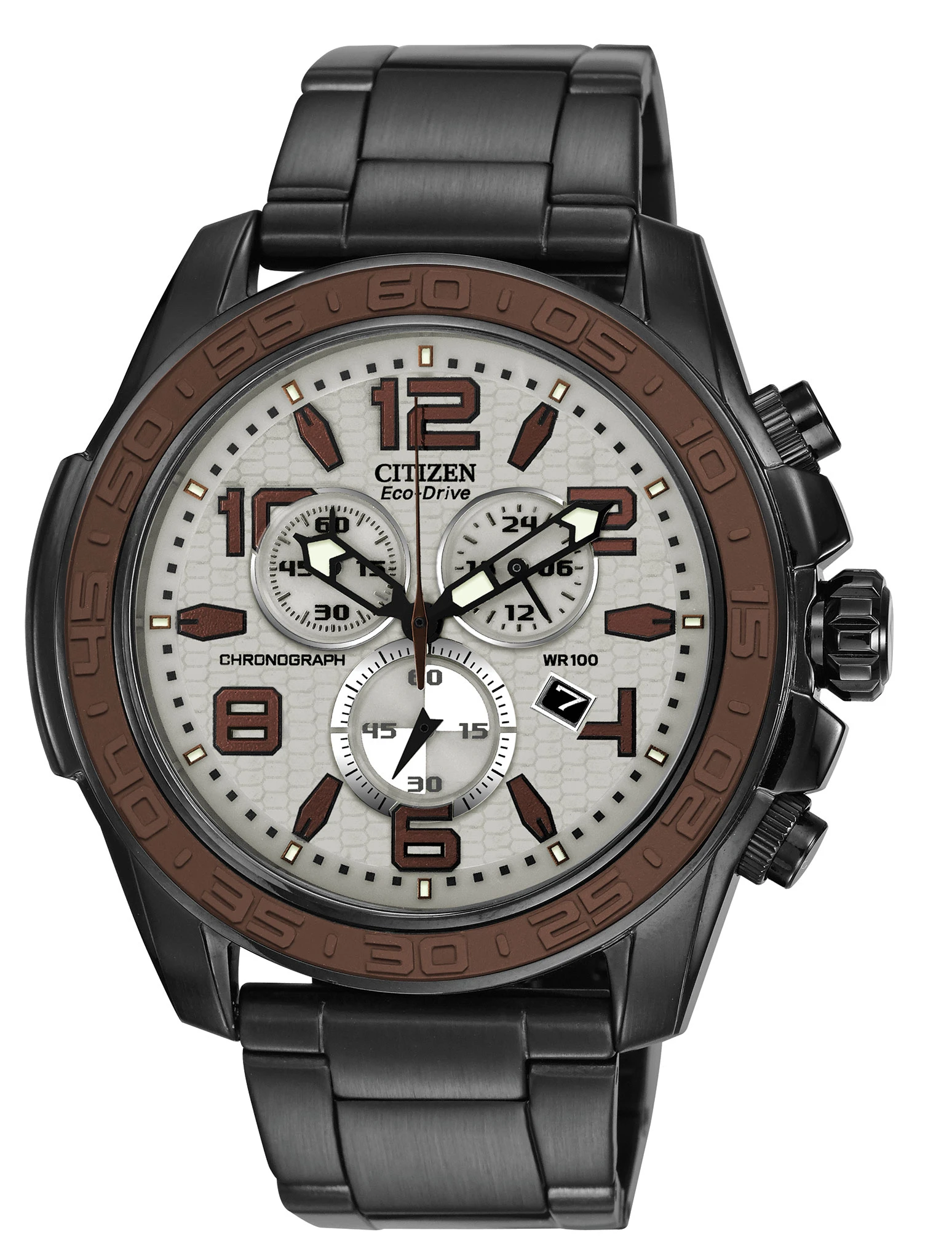 Sport Casual Gray Dial Stainless Steel Bracelet AT2278-58H | CITIZEN